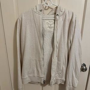 Fleece inside jacket